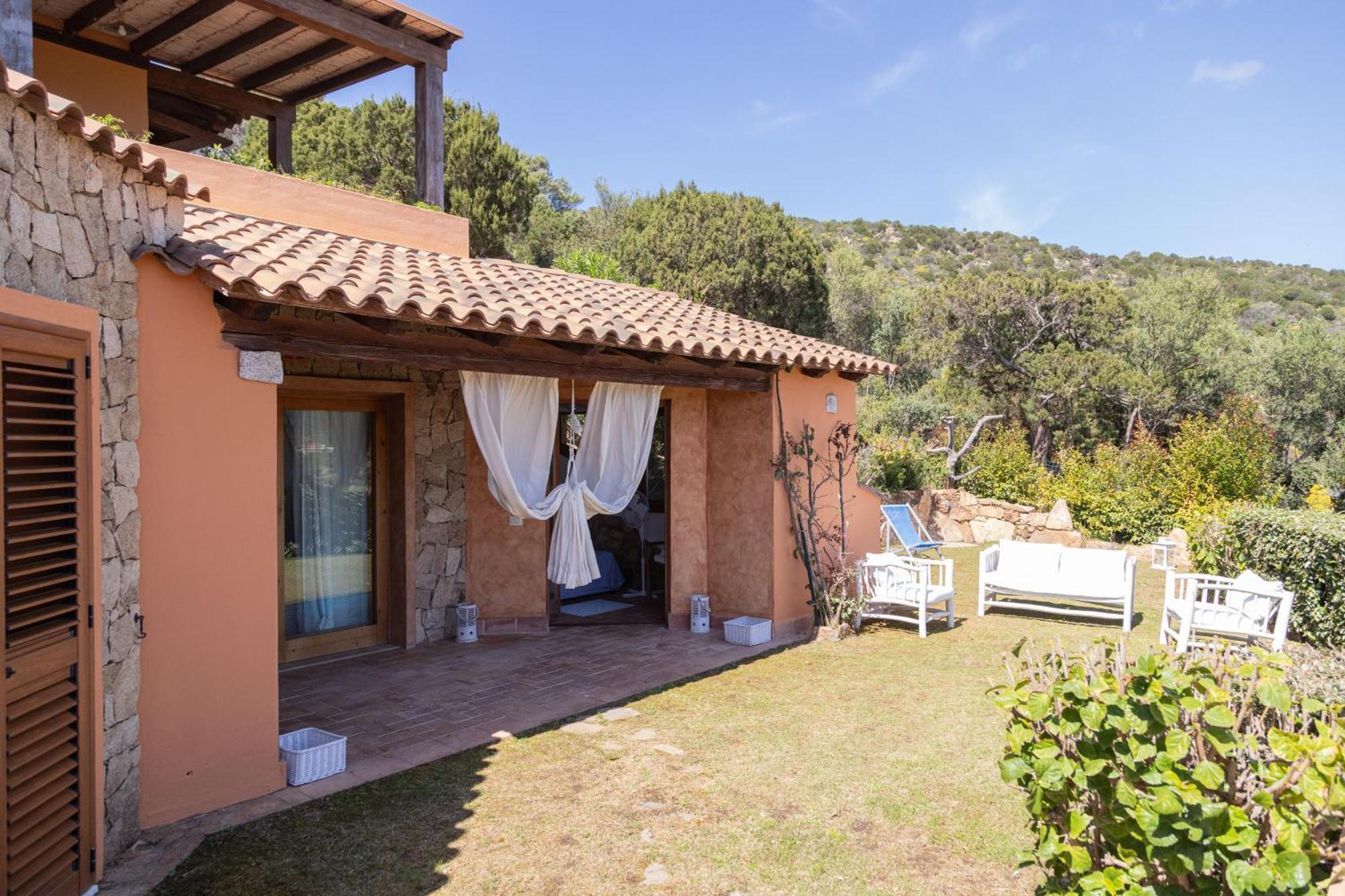 Residenza Del Barone Villa Zoe Chia - Vista Mare Eksteriør bilde