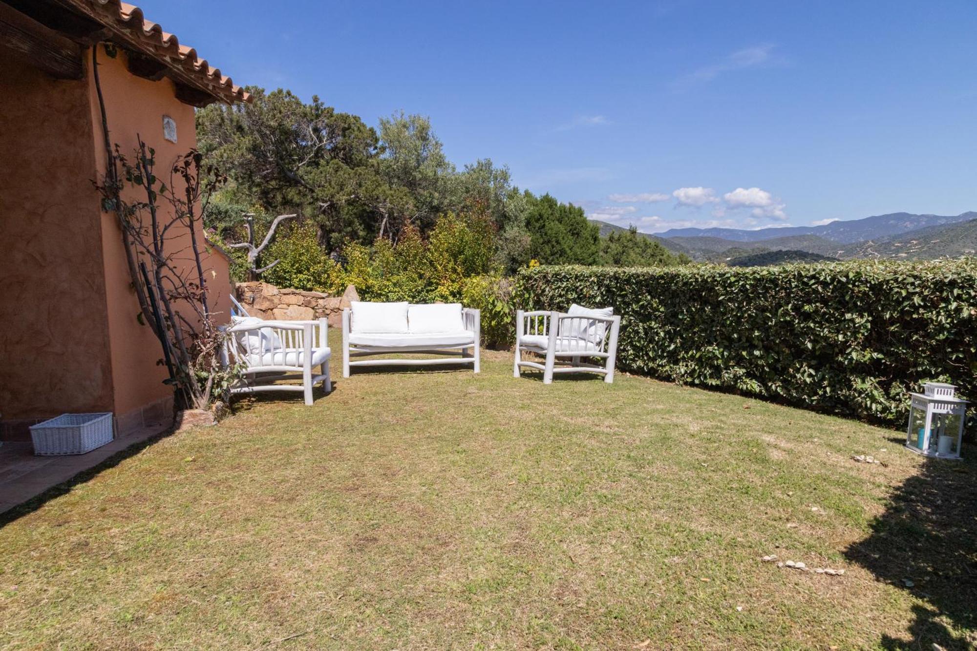 Residenza Del Barone Villa Zoe Chia - Vista Mare Eksteriør bilde